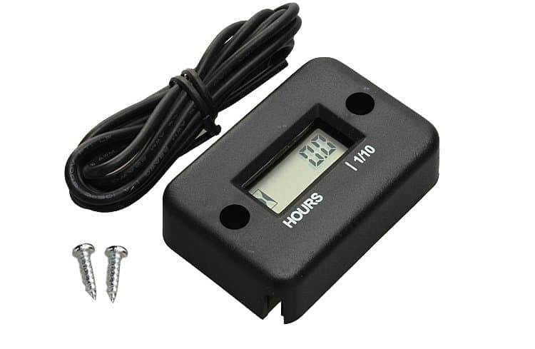 Compatible with off-road motorcycle, outboard motor waterproof cumulative timer, gasoline engine generator maintenance instrument