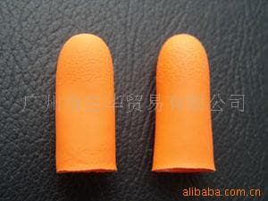 Supply Malaysian orange sulfur-free anti-slip finger cots, natural rubber finger cots, anti-slip finger cots