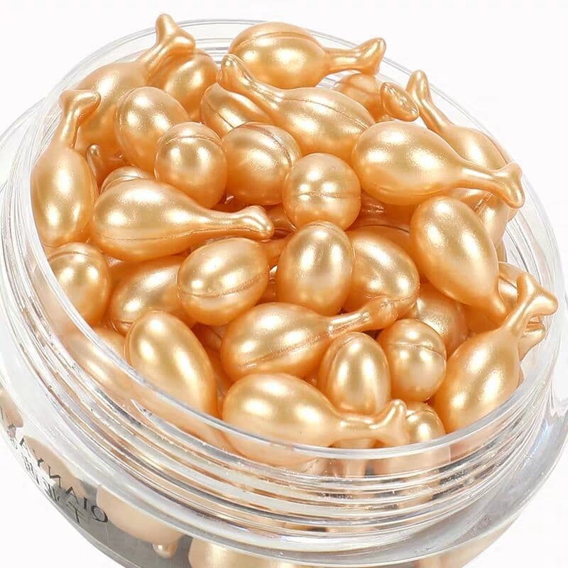 Qianyaxi Fullerene Placenta Essence Capsule Hydrating Moisturizing Brightening Skin Tender White Repair Factory Wholesale