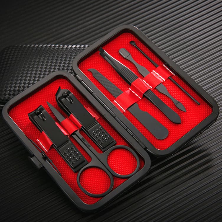Stainless Steel Nail Clipper Wholesale Foot Repair Knife Nail Clipper Nail Clipper Set 7 Piece Set Full Set of Manicure Tools