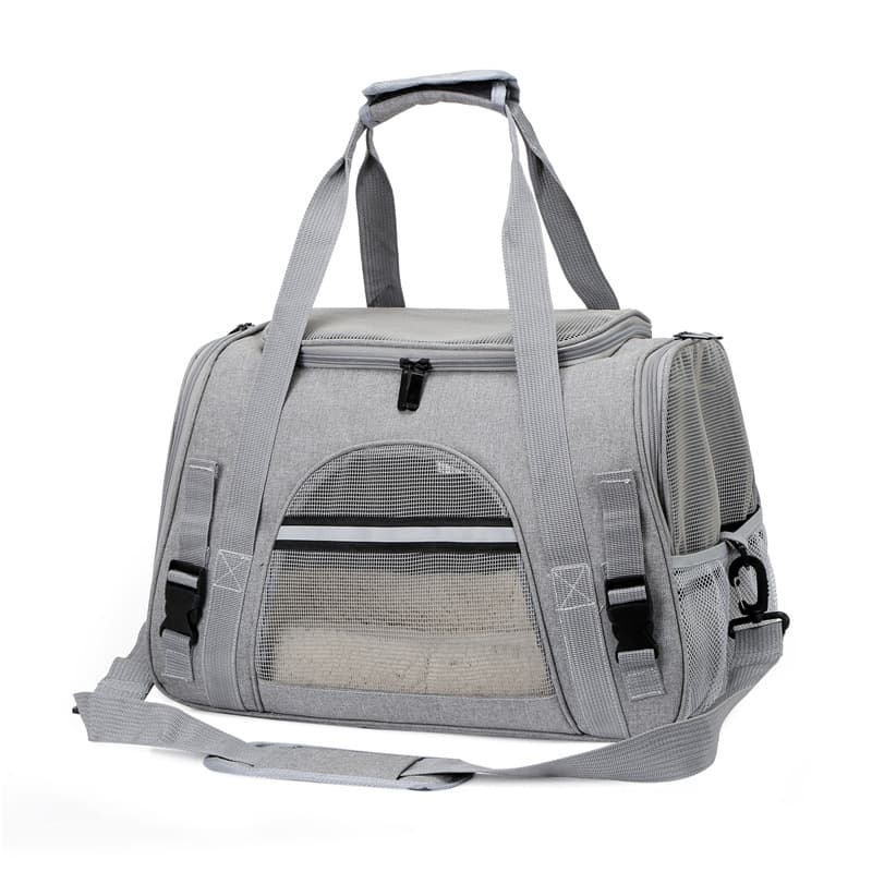 Factory Pet Bag Portable Outgoing Single Shoulder Crossbody Pet Case Foldable Breathable Transparent Cat and Dog Bag