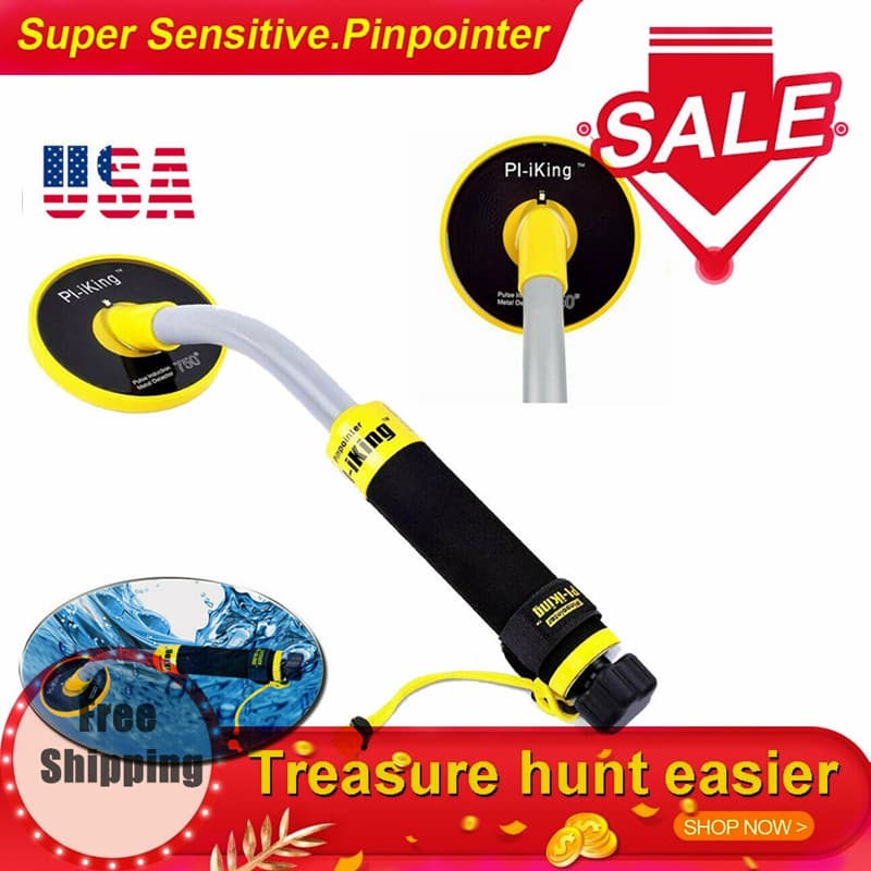 PI750 Handheld Underground Waterproof Metal Detector for Diving, Ring, Necklace, Security Check, Positioning Rod