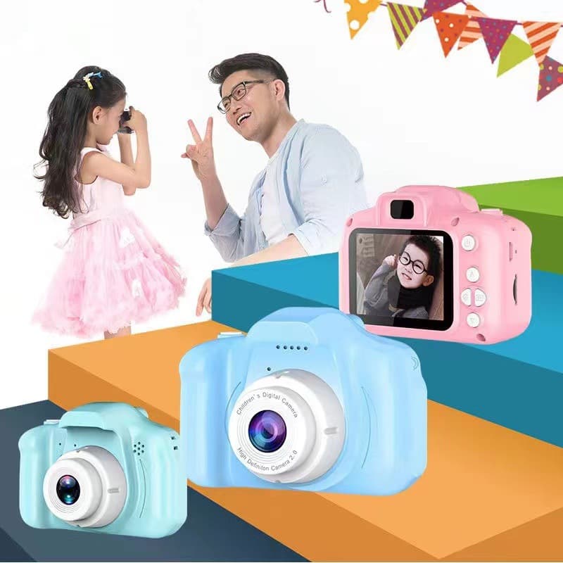 Factory Wholesale X2 HD Mini Digital Camera for Photos and Videos, Small SLR Gift Toy Children's Camera