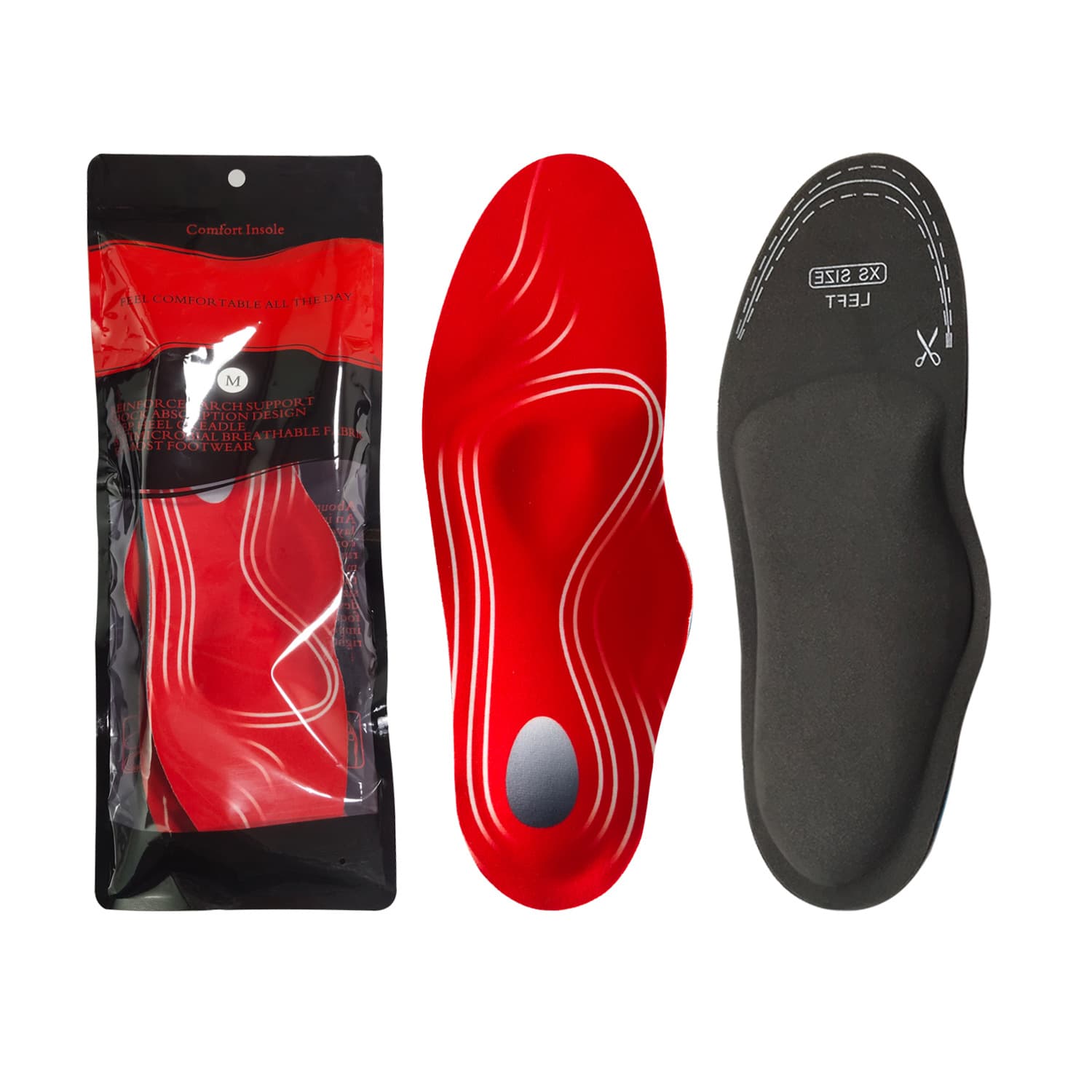 Amazon Arch Support Corrective Insoles for Men and Women in Summer with Flat Feet and Not Tiring for a Long Time, Horizontal Arch Support Orthopedic