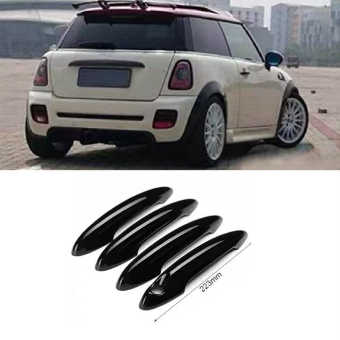 Suitable for BMW Mini Cooper S Modified Mini R Series R50 R53 R55 R56 Handle Cover Decorative Door Handle
