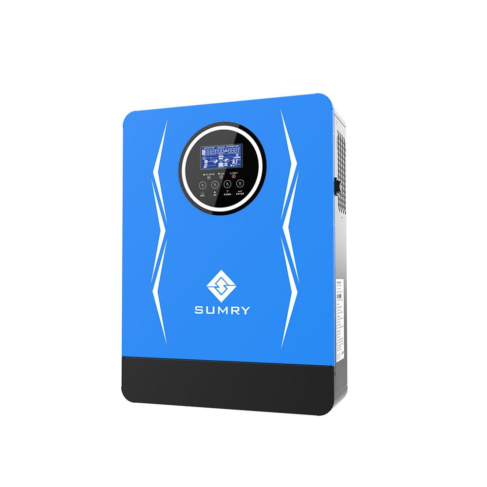SUMRY 3KW Built-in 24V Lithium Battery BMS Protocol Matching AC220V Solar ReVerse Control Integrated InVerter