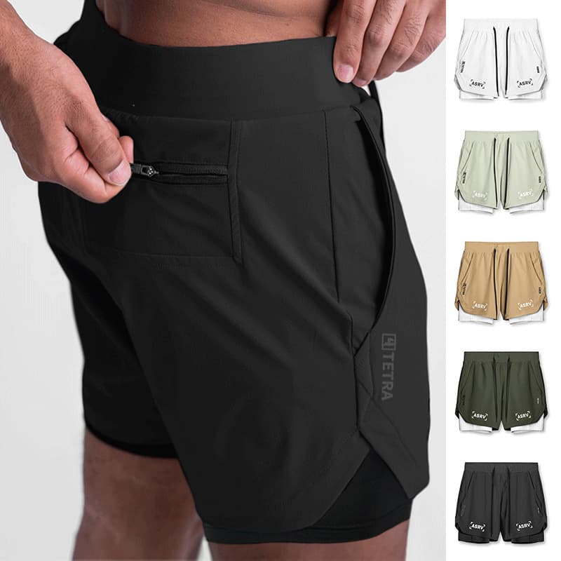 Cross-Border Men's Clothing Summer Hot-Selling Men's Shorts American-Style Youth Plus-Size Sports Shorts Men's Multi-Pocket Quick-Dry Shorts
