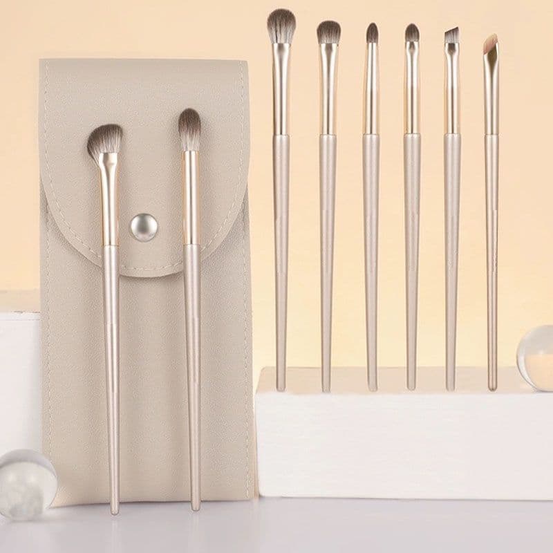 Cangzhou Soft Hair Eyeshadow Brush Set 8 Makeup Brushes Eye Beginner Nose Shadow Blending Details Eyeliner Blade Brush
