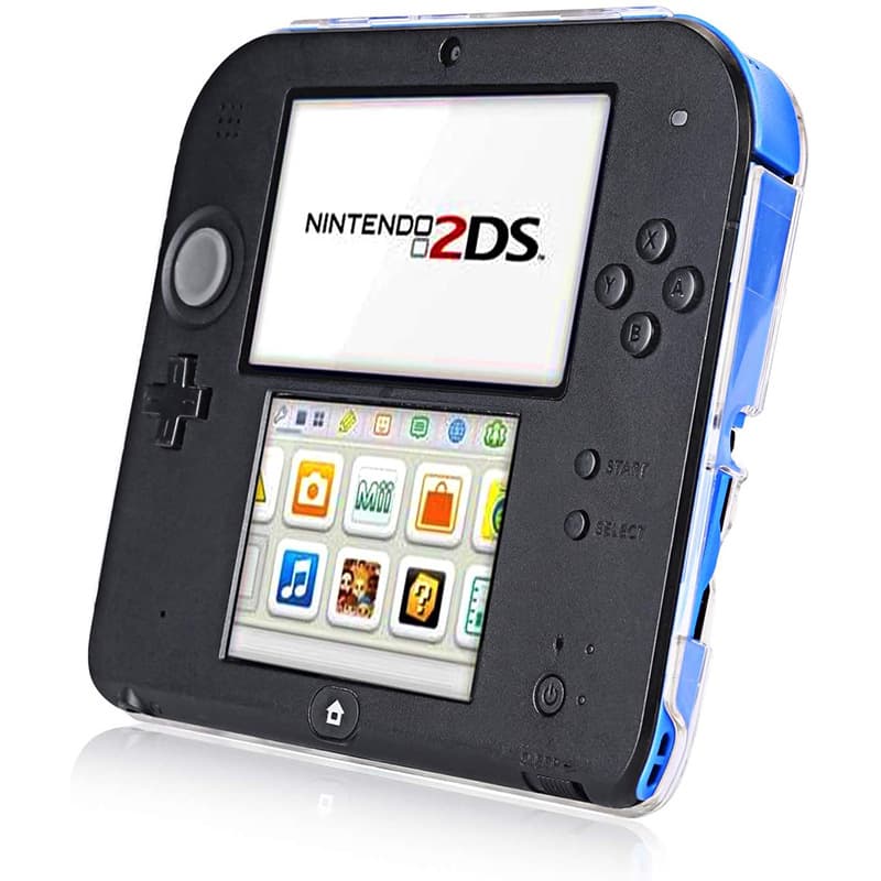 Factory Direct Sales Suitable for Nintendo 2DS Transparent Crystal Case Protective Cover 2DS Console Protective Case PC Hard Case