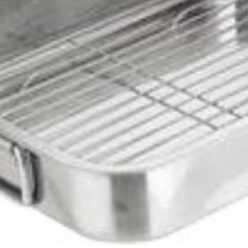 Factory direct supply square stainless steel baking plate turkey plate grilled fish barbecue square plate tray draining plate oil filter plate