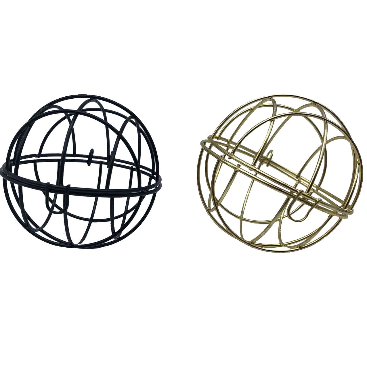Golden Hollow Birdcage Ball Candy Box Wrought Iron Candy Box Metal Iron Box Gift Box Outdoor Birdcage Feeding Device