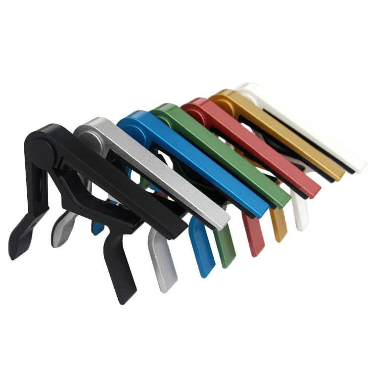 Metal Guitar Capo 7 Colors Optional Folk Classical Guitar Capo Ukulele Tuning Clip Capo