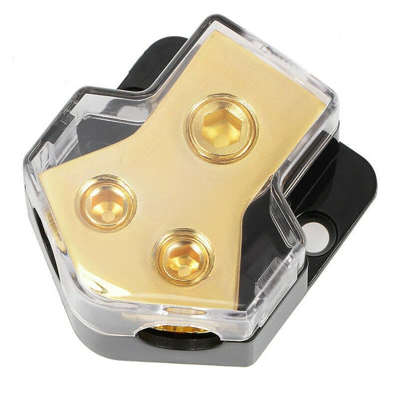 Factory Direct Supply Car Audio Amplifier Modified Junction Seat One-To-Two Ground Wire Box Junction Box Hub