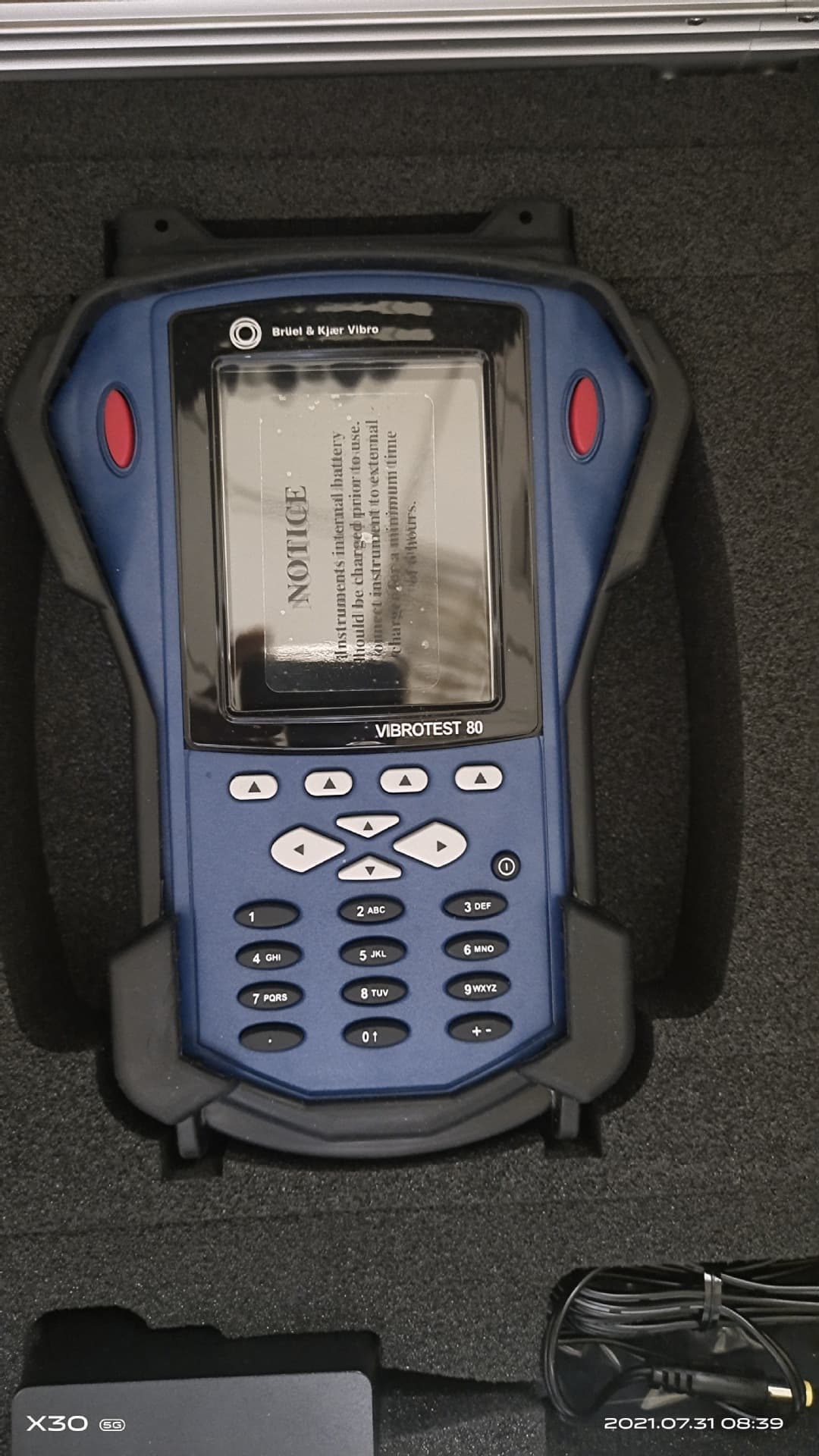 SCHENCK Schenck B&K VIBRO VT-80 Dynamic Balancing Instrument Vibrotest 80 Balancer