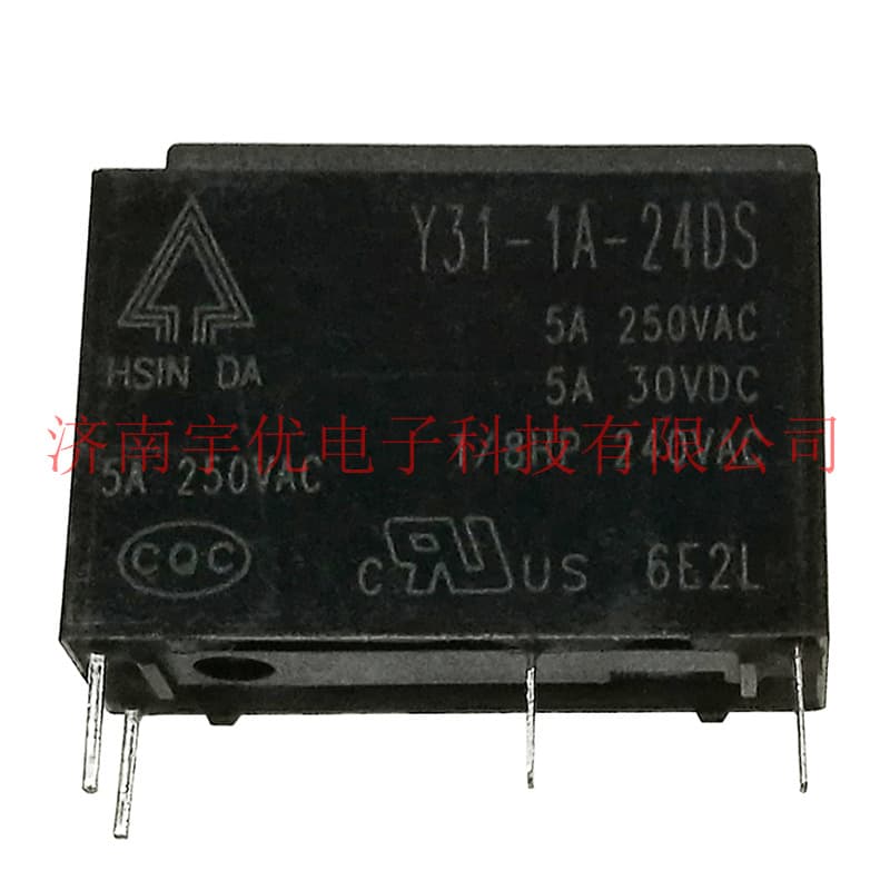 HSIN DA Taiwan Xinda Y31-1A-24DS Relay 4 Pin 24VDC New Original